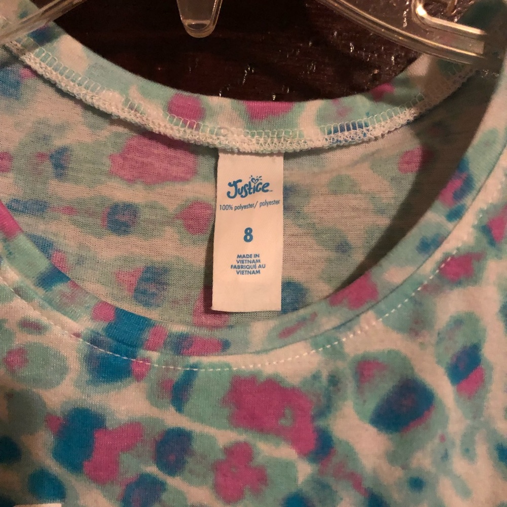 Justice girls tee shirt - Picture 2 of 3